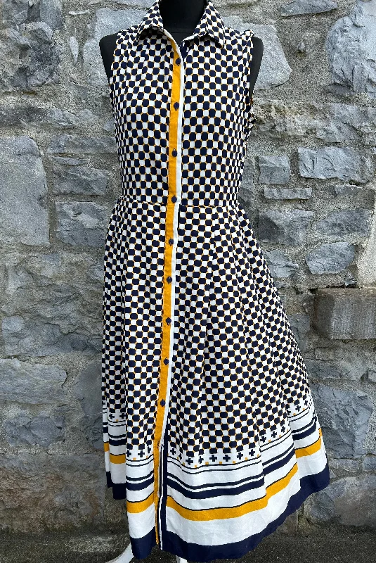Black&white check dress uk 10-12