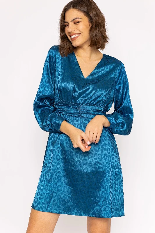 Gianna Dress in Teal