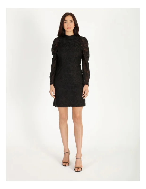 Melbourne 7/8 Dress Black