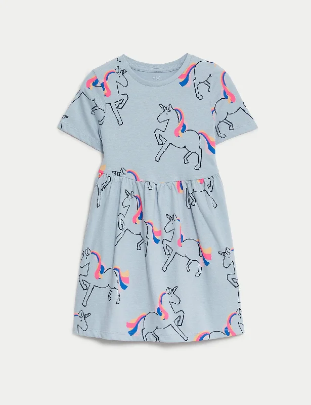 Pure Cotton Unicorn Dress