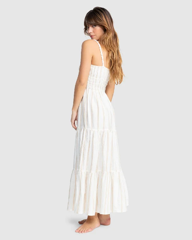 Sunshine Coastline Stripe Dress