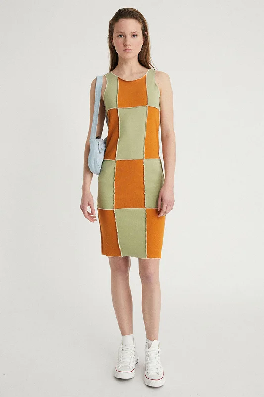 Upcycled Collection organic cotton dress