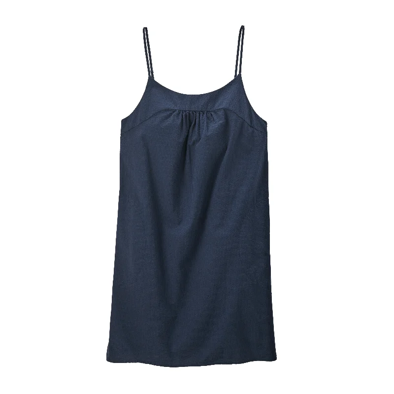 Women's Organic Cotton Seersucker Dress