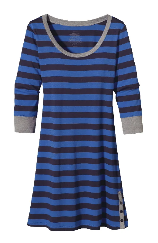 W's 3/4-Sleeved Au Bateau Dress