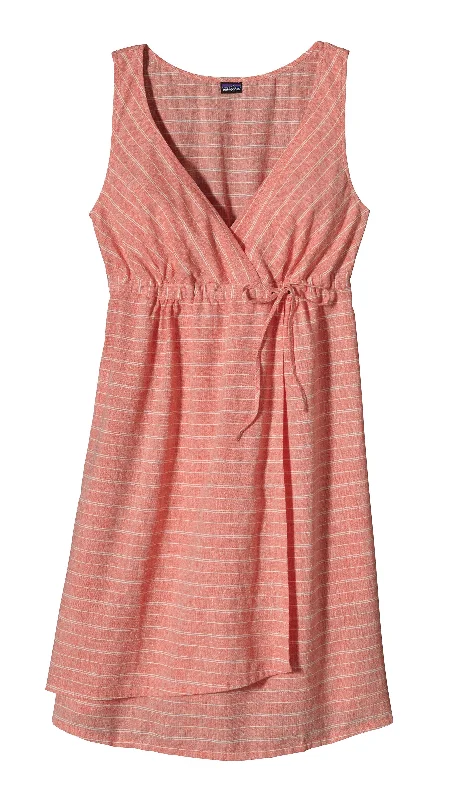 W's Island Hemp Crossover Dress