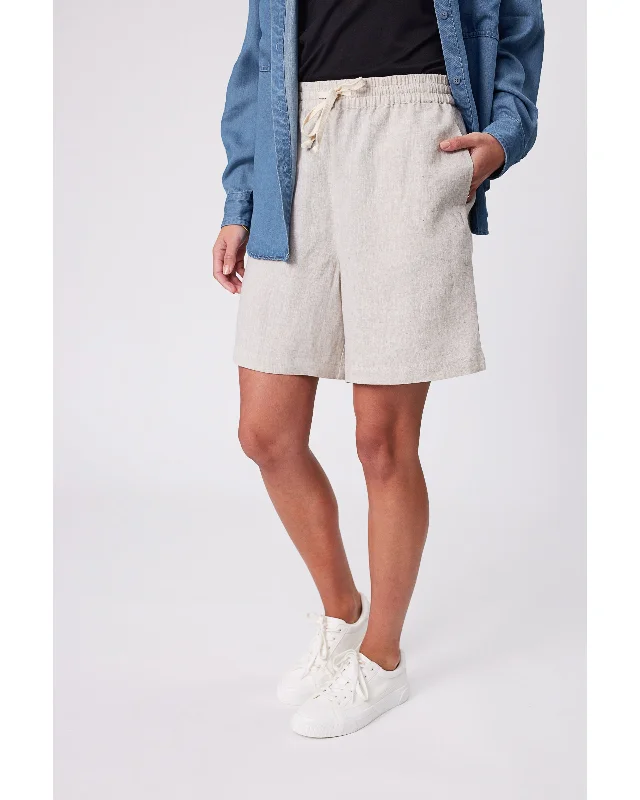Marlow Ease Bermuda Short - Natural