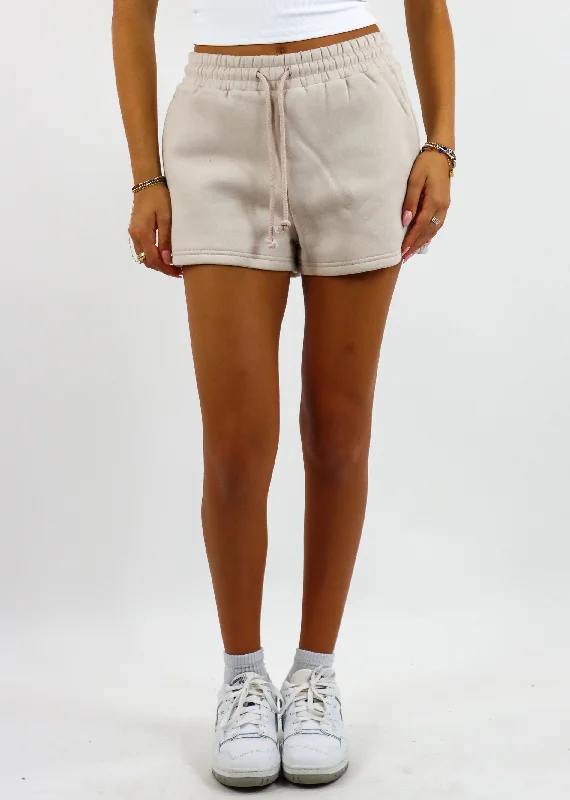 Autumn Sun Sweat Shorts ★ Beige