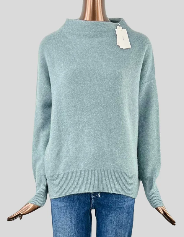 VINCE Plush Cashmere Funnel Neck Sweater w/ Tags - Small