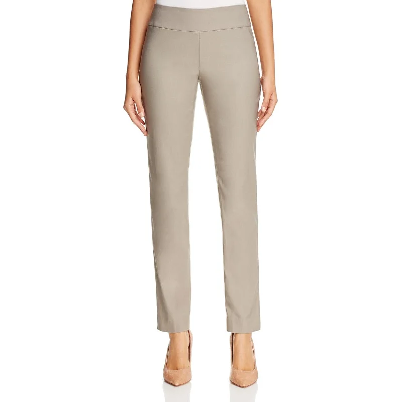 Nic + Zoe Womens Solid Slim Dress Pants