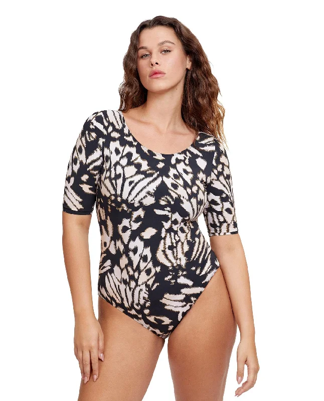 GOTTEX MODEST MISS BUTTERFLY BROWN