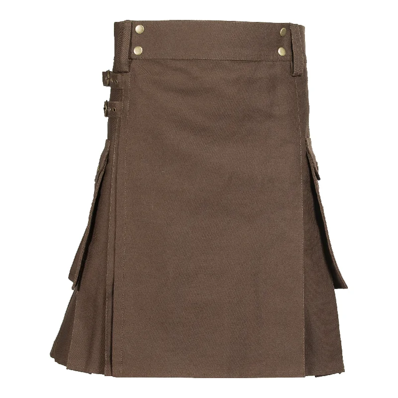 Brown Utility Kilt