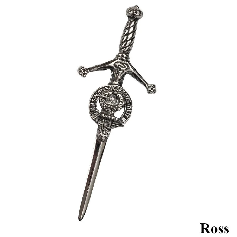 Clan Crest Kilt Pin - Ross